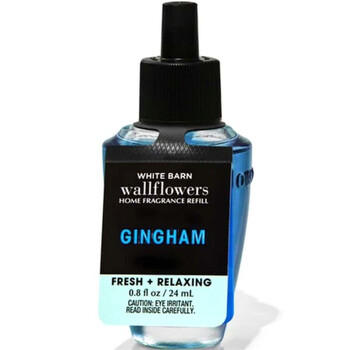 Gingham White Barn Wallflowers Diffuser 0.81 oz Refill