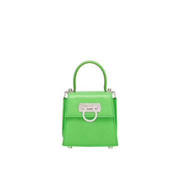 Green Micro Iconic Top Handle Bag