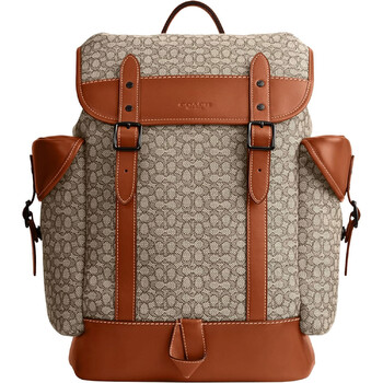 Hitch Backpack In Micro Signature Jacquard