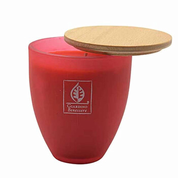 Iris Scented Candle In Glass