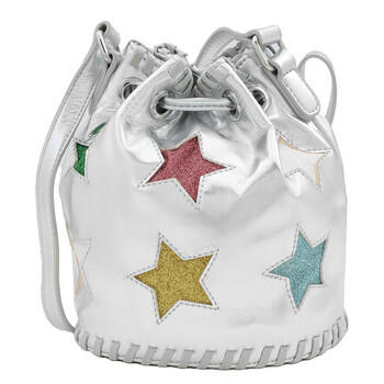 Kids Metallic Stella Star Bucket Bag