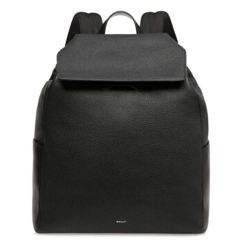 Logo Print Foldover Slim Backpack