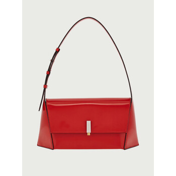Red Geometric Shoulder Bag M