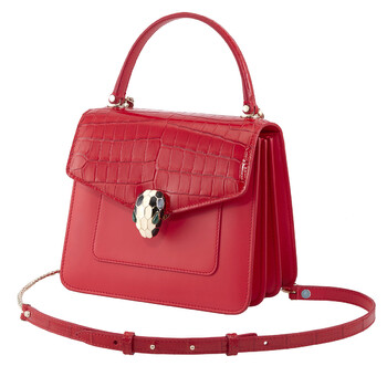 Serpenti Forever Crossbody Bag Red