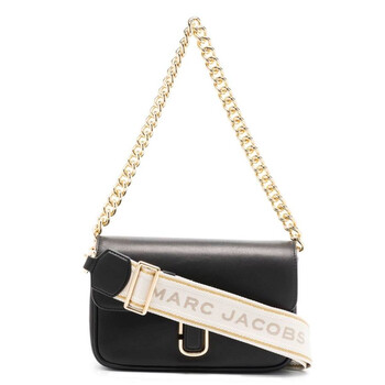 The J Marc Shoulder Leather Bag In Black