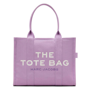 The Large Tote Bag In Canvas  Wisteria