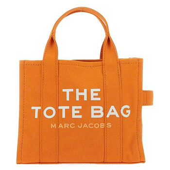 The Small Logo Tote Bag  Tangerine