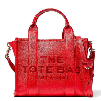 The Small Tote Bag In True Red