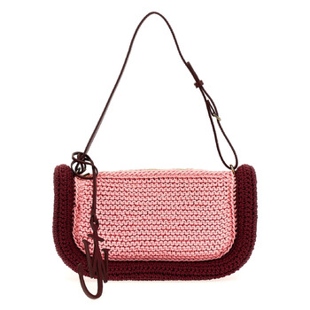 TwoTone Bumper15 CrochetKnit Handbag