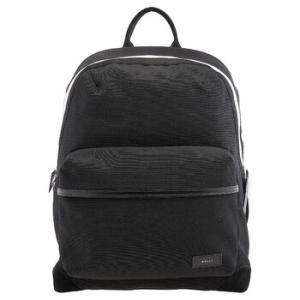 Black Bord Treckey Canvas Backpack