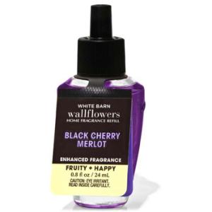 Black Cherry Merlot White Barn Wallflowers Diffuser 0.81 oz Refill