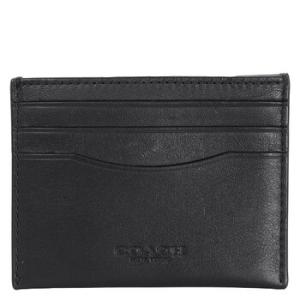 Black  Calf Leather Card Case