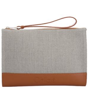 Chole Sense TwoTone Zipper Pouch