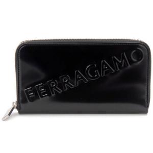 Embossed Long Leather Wallet