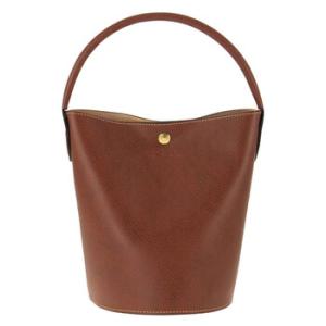 Epure S Leather Bucket Bag  Brown