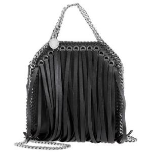 Falabella Fringed Tiny Tote Bag