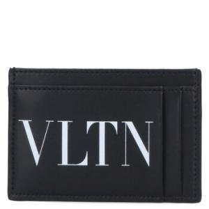 Garavani Vltn Logo Calf Leather Card Case