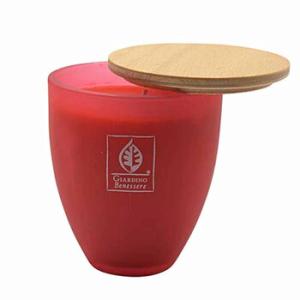 Iris Scented Candle In Glass