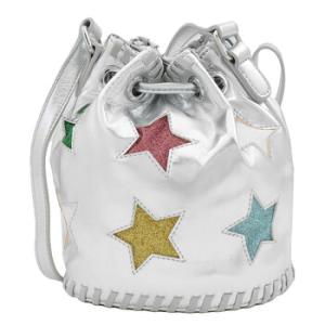 Kids Metallic Stella Star Bucket Bag