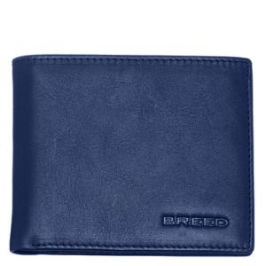 Locke Genuine Leather BiFold Wallet  Navy