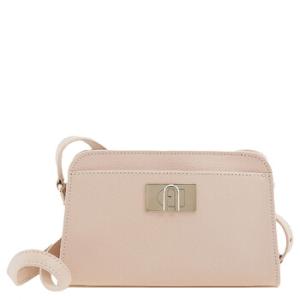 Logo Patch Crossbody Leather Bag