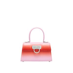 Ombre Leather Iconic Top Handle Bag