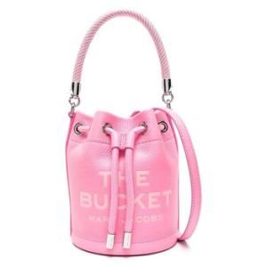 Petal Pink The Leather Mini Bucket Bag