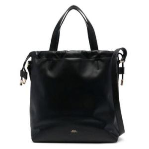 Recycled LeatherLook Ninon Shopping Bag In Black