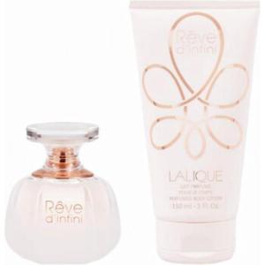 Reve Dinfini  Lalique 1.7 oz EDP and Body Lotion 5.0 oz Gift Set