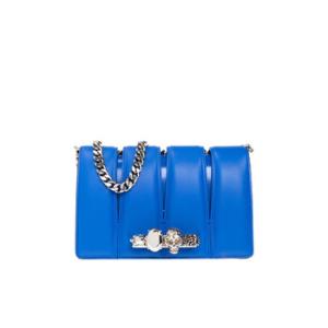 Slash Chain Strap Shoulder Bag