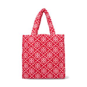 T Monogram Terry Tote Bag