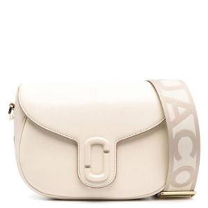 The J Marc Large Saddle Bag In Cloud White