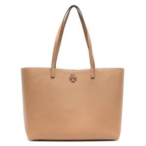 Tiramisu McGraw Pebbled Leather Tote Bag