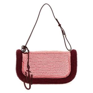 TwoTone Bumper15 CrochetKnit Handbag