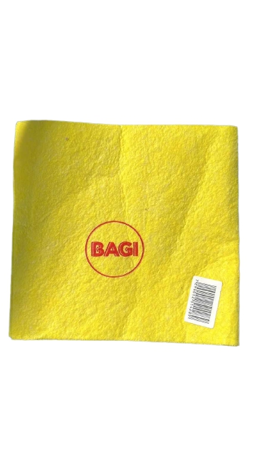 Bagi Intensive, უნივერსალური საწმენდი ტილო, ყვითელი, 38x40 სმ, 1 ც.