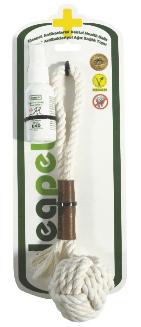 CleaPet, ნანოს ვერცხლის კბილების საწმენდი ბურთი, L