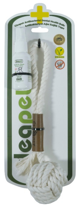 CleaPet, ნანოს ვერცხლის კბილების საწმენდი ბურთი, M