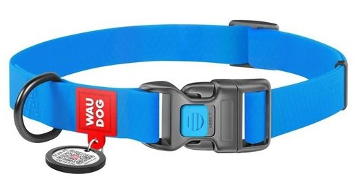 Collar, WAUDOG Waterproof, ძაღლის წყალგამძლე საყელო, S