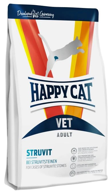 Happy Cat, მშრალი საკვები კატებისთვის, საშარდე გზების ჯანმრთელობისთვის, საქონლით, 4 კგ
