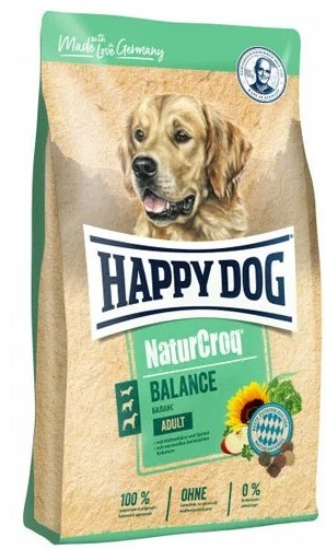 Happy dog, ძაღლის მშრალი საკვები, ქათმითა და საქონლის ხორცით, 15 კგ