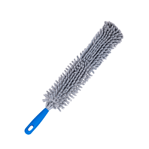 Kleaner Chenille Duster, მტვრის საწმენდი ტილო სახელურით, მიკროფიბრა, 1 ც.