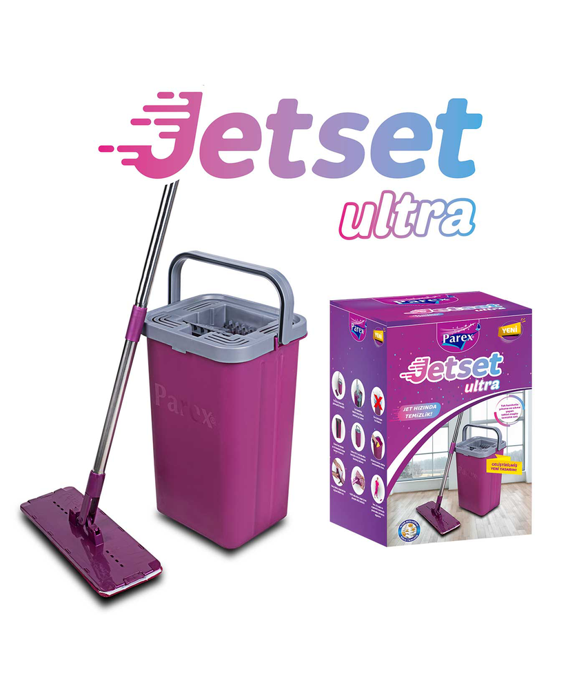 Parex Jetset Ultra-  იატაკის საწმენდი კომპლექტი