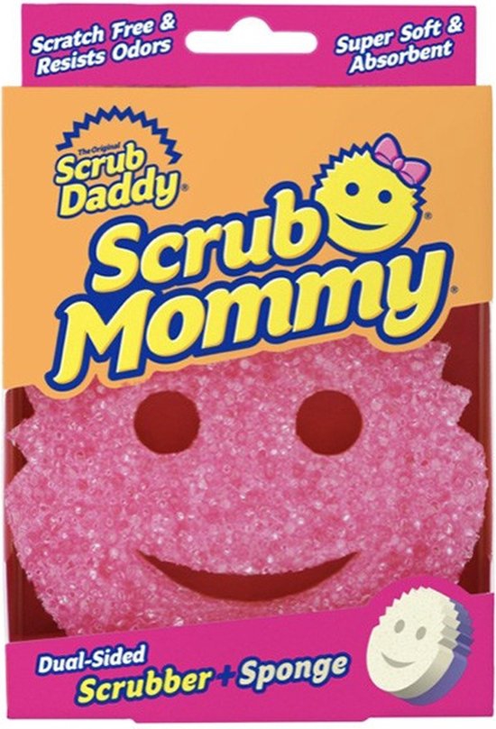 ScrubDaddy, Scrub Mommy, ჭურჭლის სახეხი ღრუბელი, 1 ც.