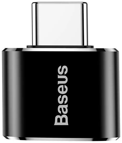 ადაპტერი Baseus BRA012984 MicroUSB to USB-C Adapter Black