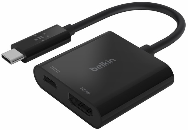 ადაპტერი Belkin AVC002BTBK USB-C to HDMI Adapter Black