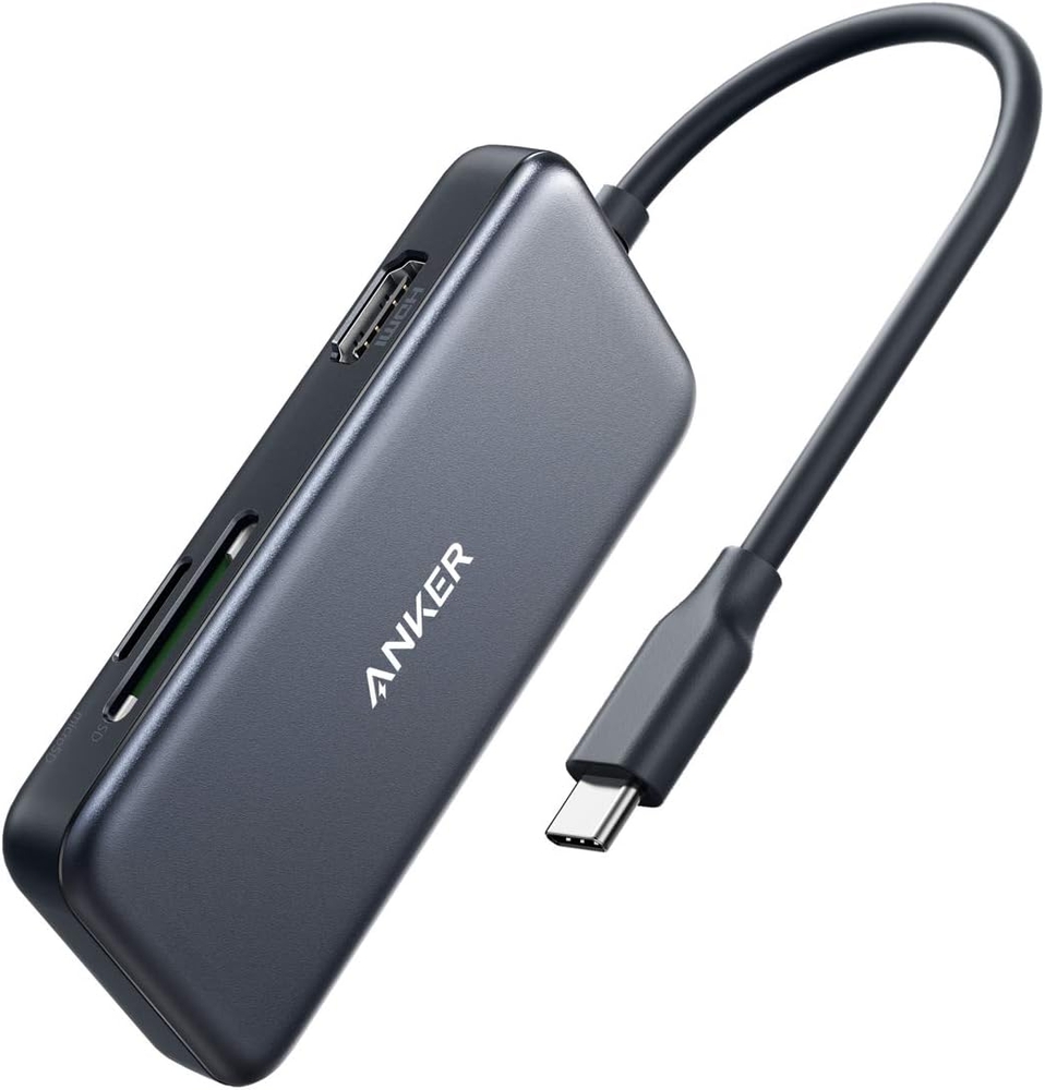 ჰაბი Anker USB-C Premium Hub Black