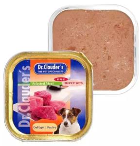 Dr. Clauder's, ზრდასრული ძაღლის კონსერვი ფრინველის ხორცით, 100 გრ