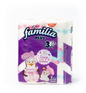 Familia, სამზარეულოს ქაღალდი, 3 ფენა, 2 ც.