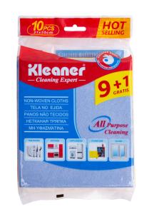 Kleaner, უნივერსალური საწმენდი ტილო, მიკროფიბრა,  10 ც.
