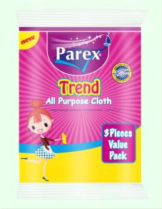 Parex Trend, საწმენდი ტილო, 3 ც, 34 X 35 სმ.